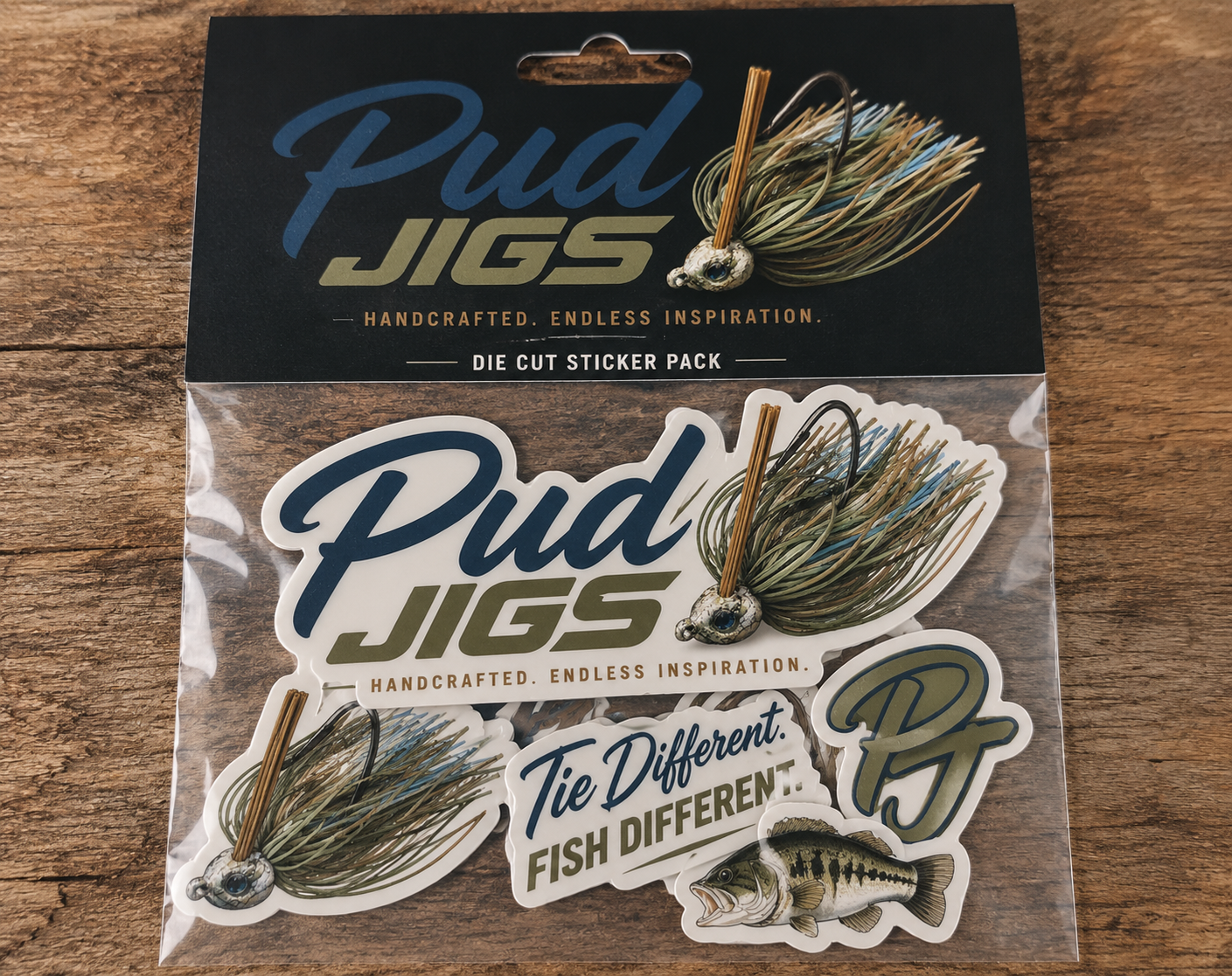 Pud Jigs Die-Cut Sticker Pack
