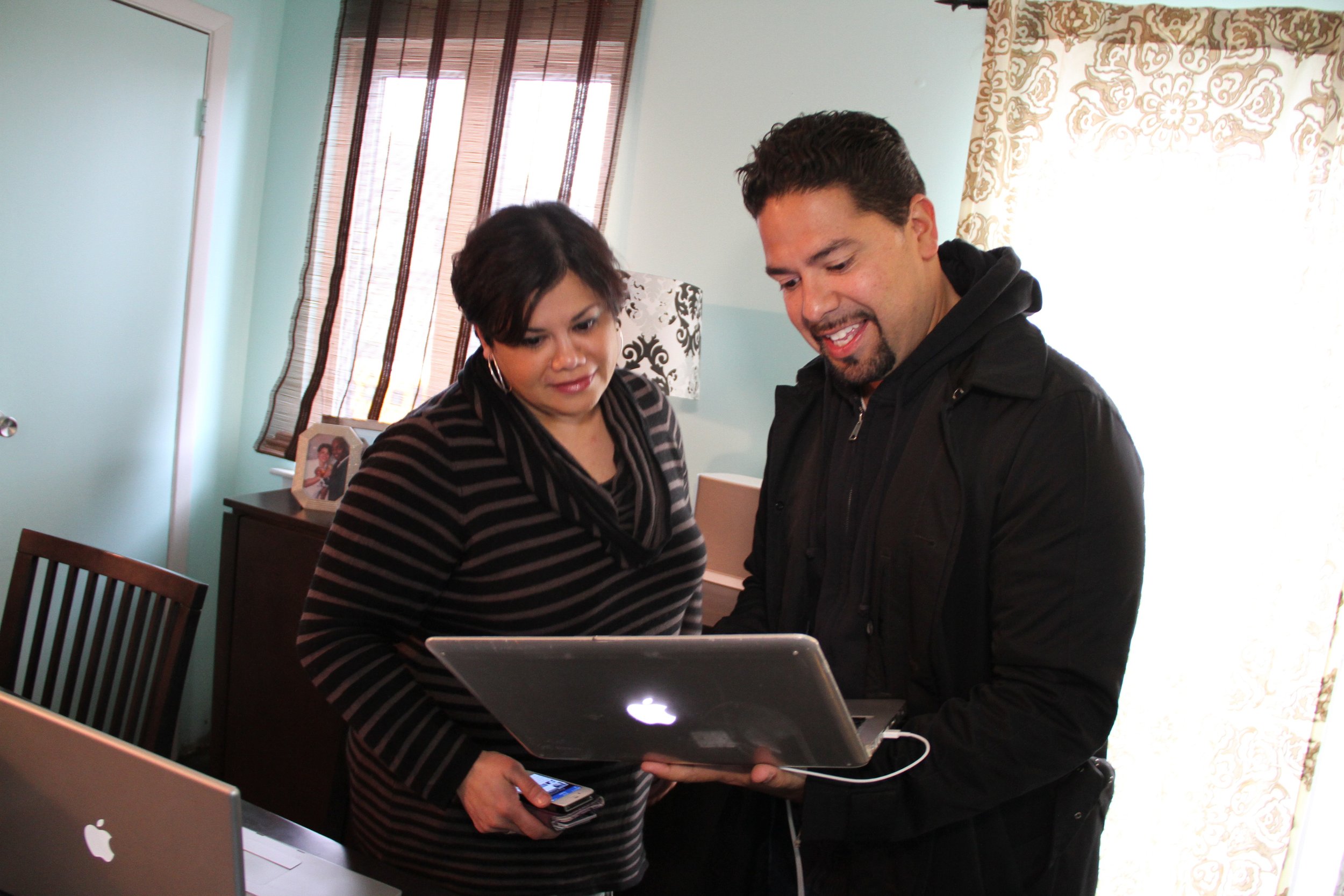 Working with Ben Dejesus for Nueva Latina Monologues video shoot
