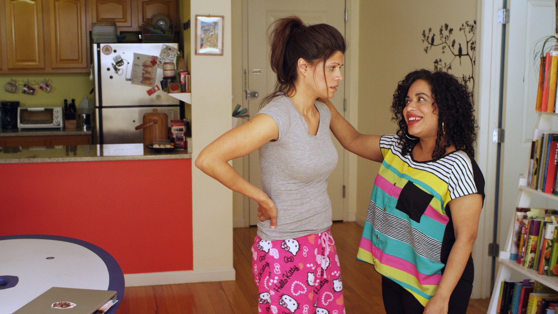 Andrea Navedo and Liza Colon-Zayas in Stereotypically Me