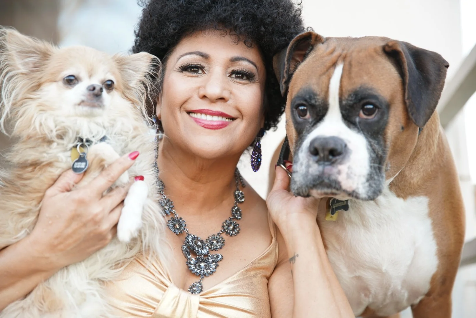 Diana Mendez as Celia Cruz for Latina Icons Photoshoot