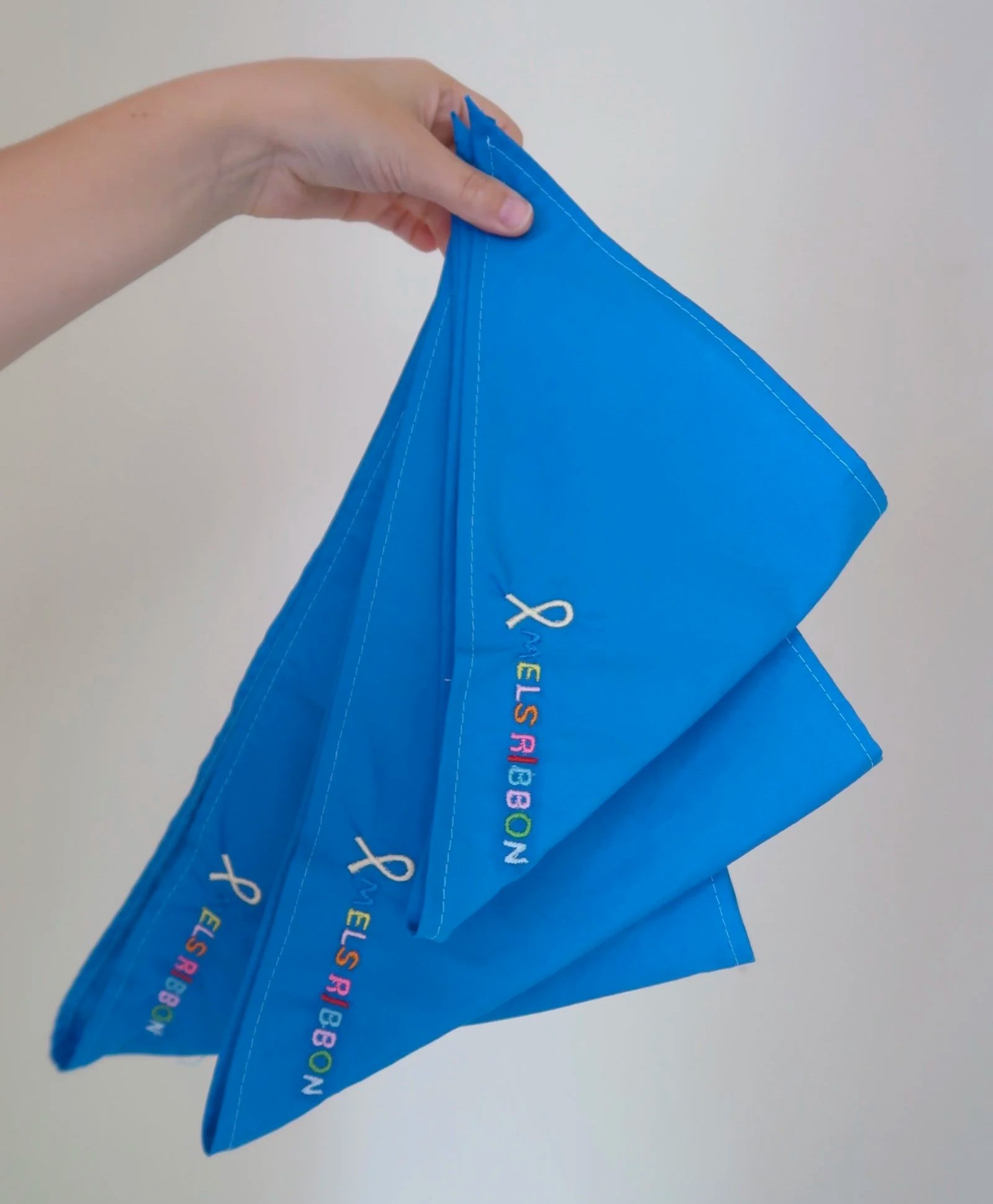Blue Mel's Ribbon Bandana
