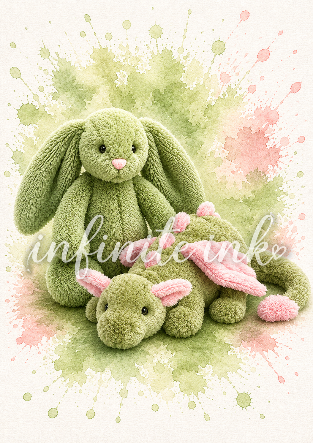 Jellycat inspired print