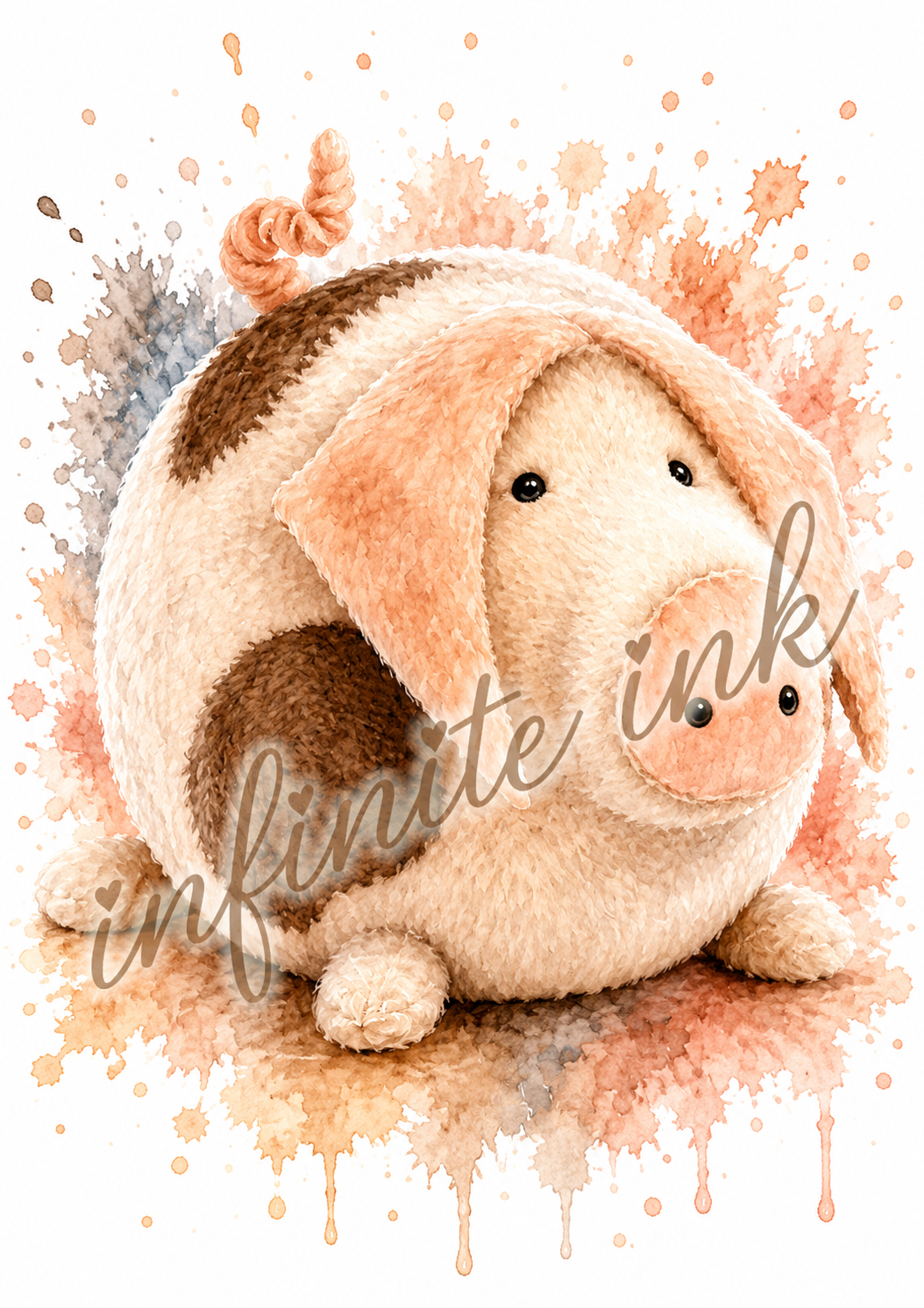 Jellycat inspired print