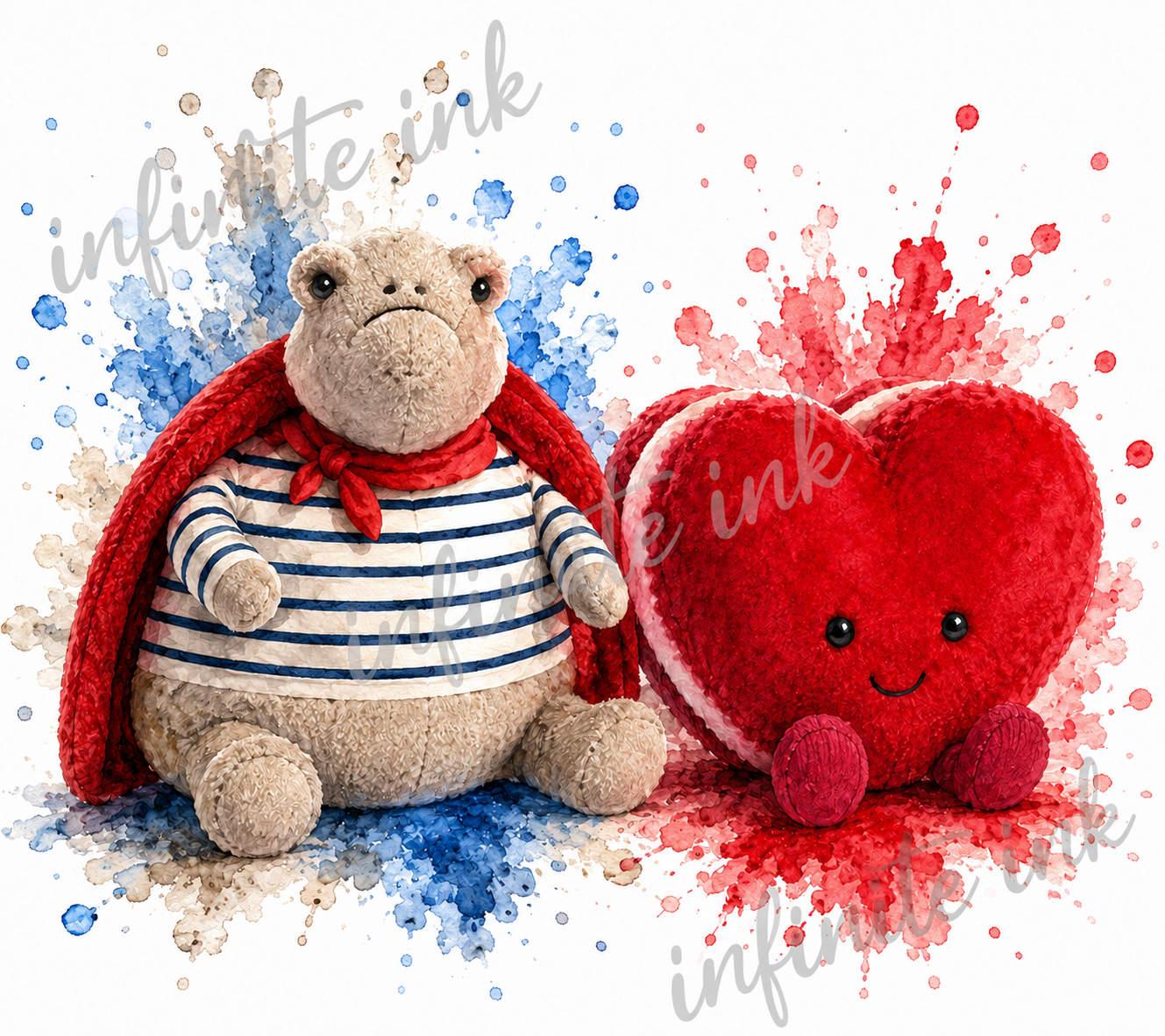 Jellycat inspired print