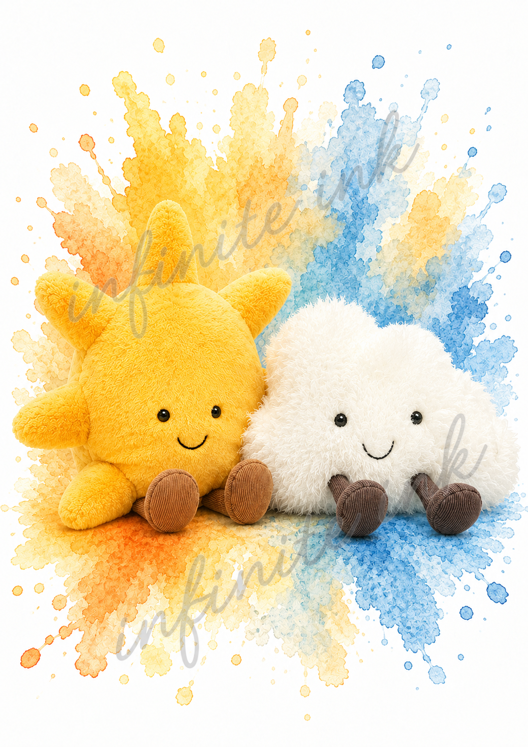 Jellycat inspired print