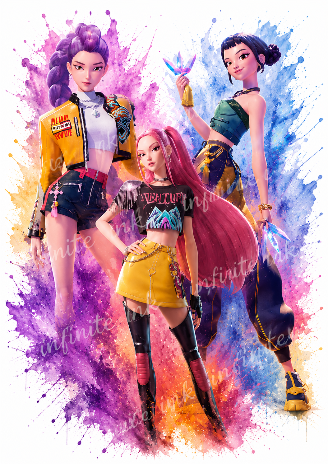 K pop print