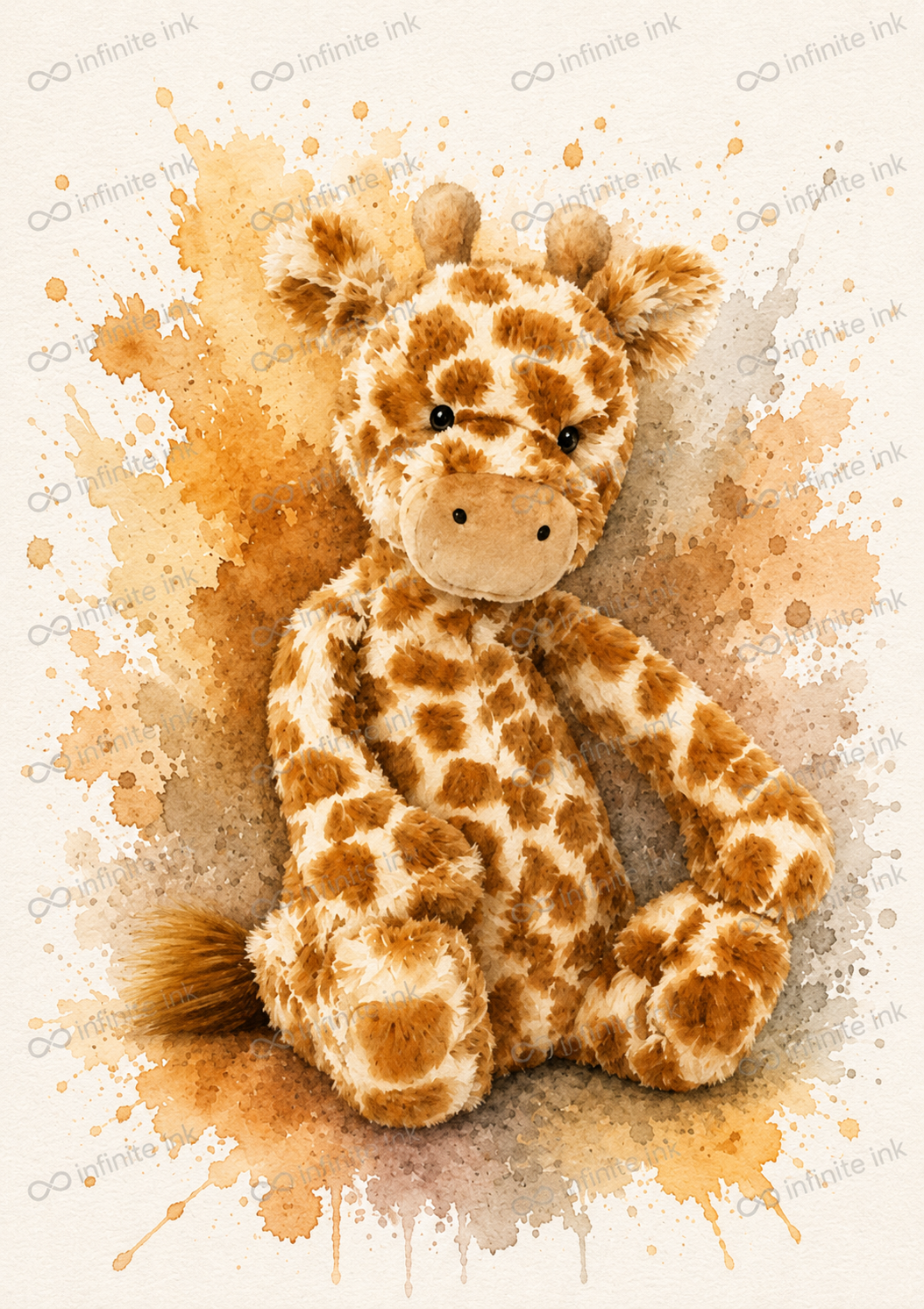 Jellycat inspired print