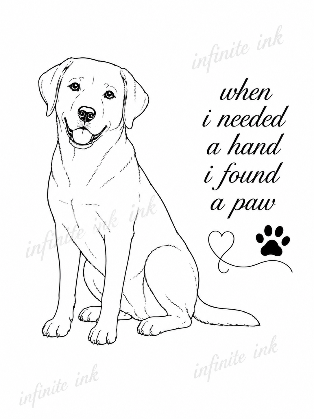 Labrador print