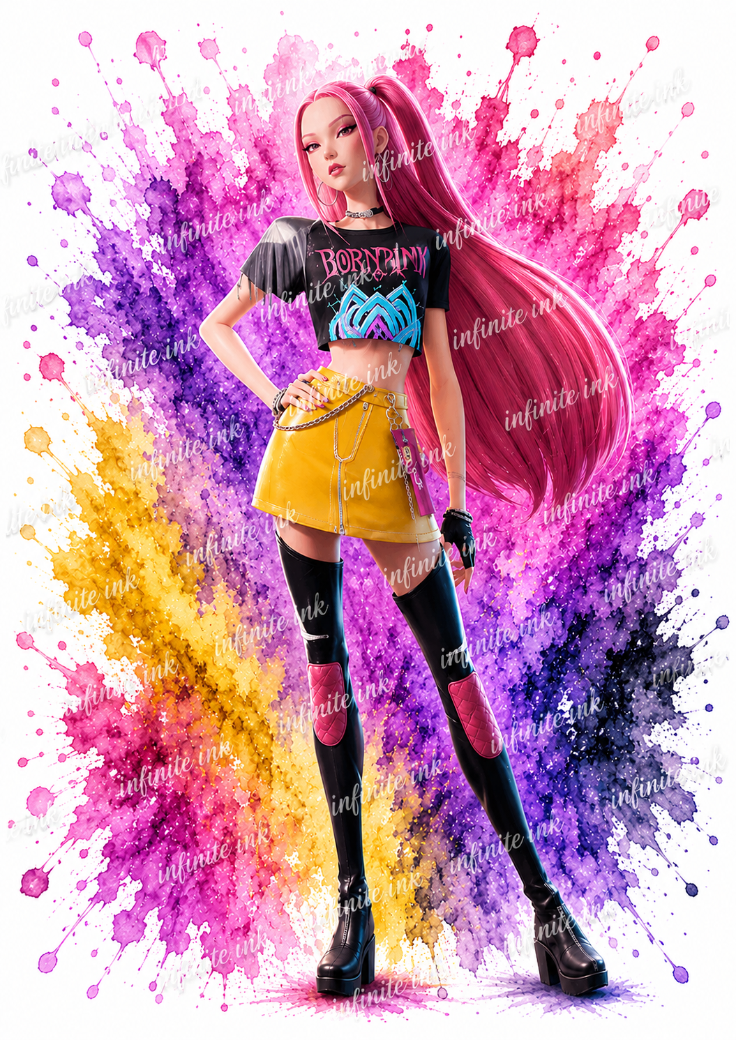K pop print