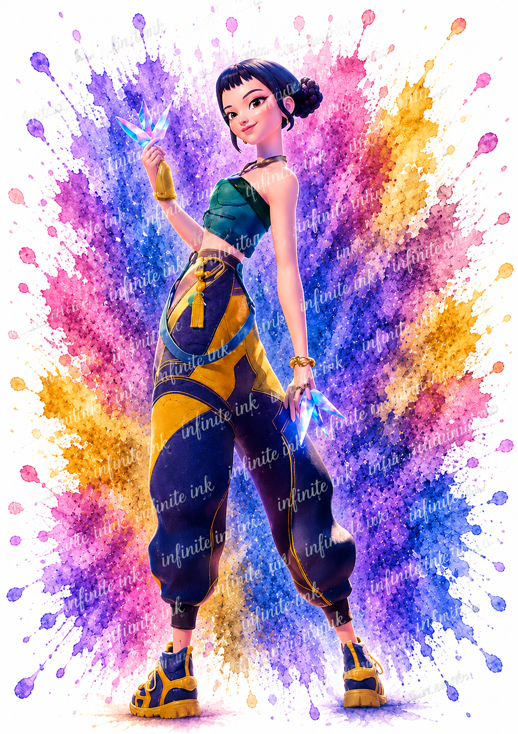 K pop print