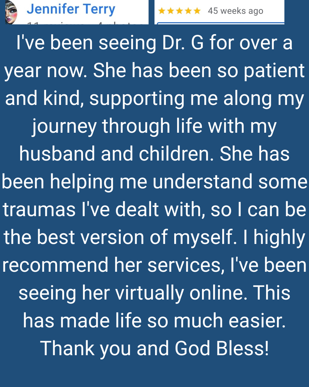 Text review from client