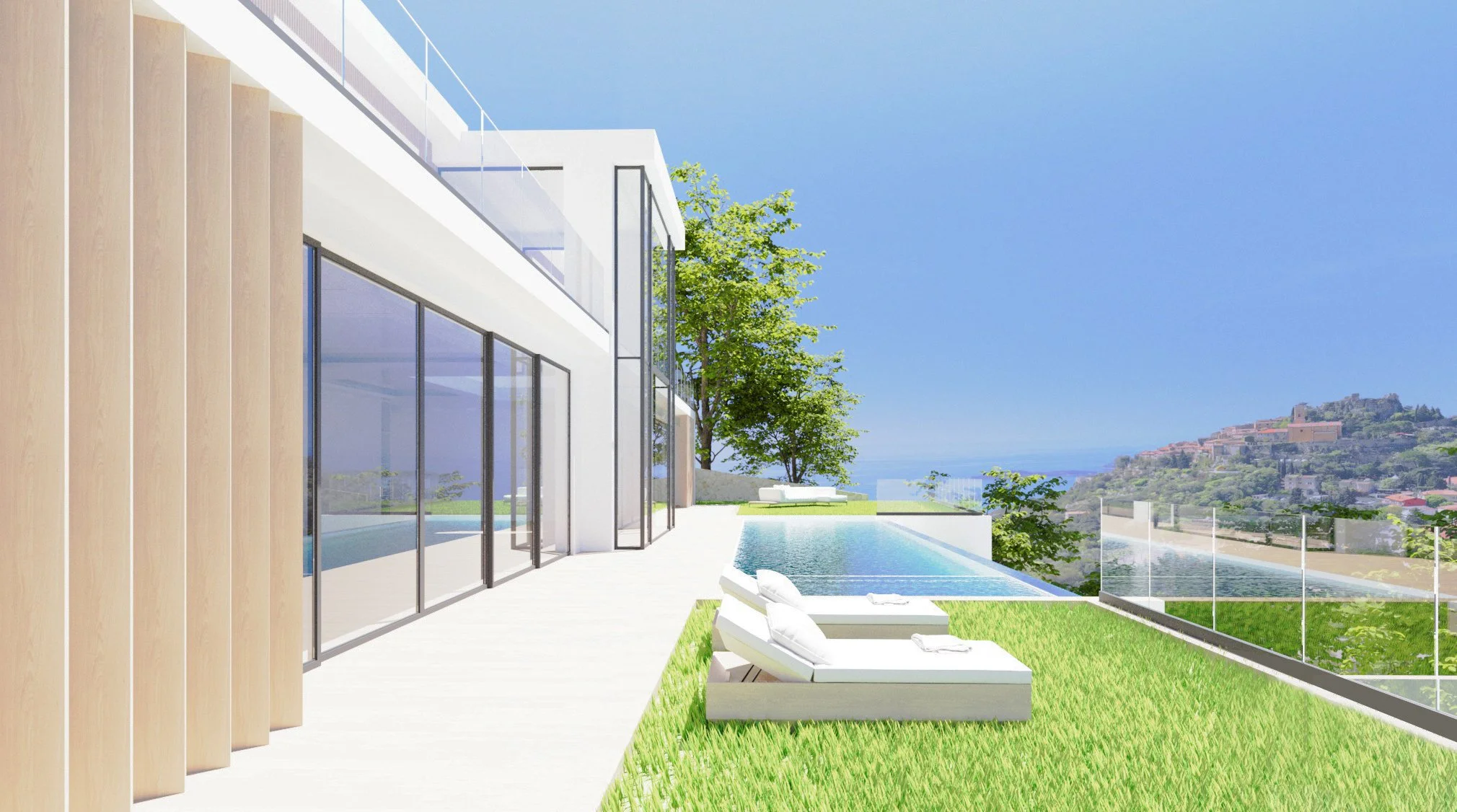 Villa Èze — Horizon méditerranéen