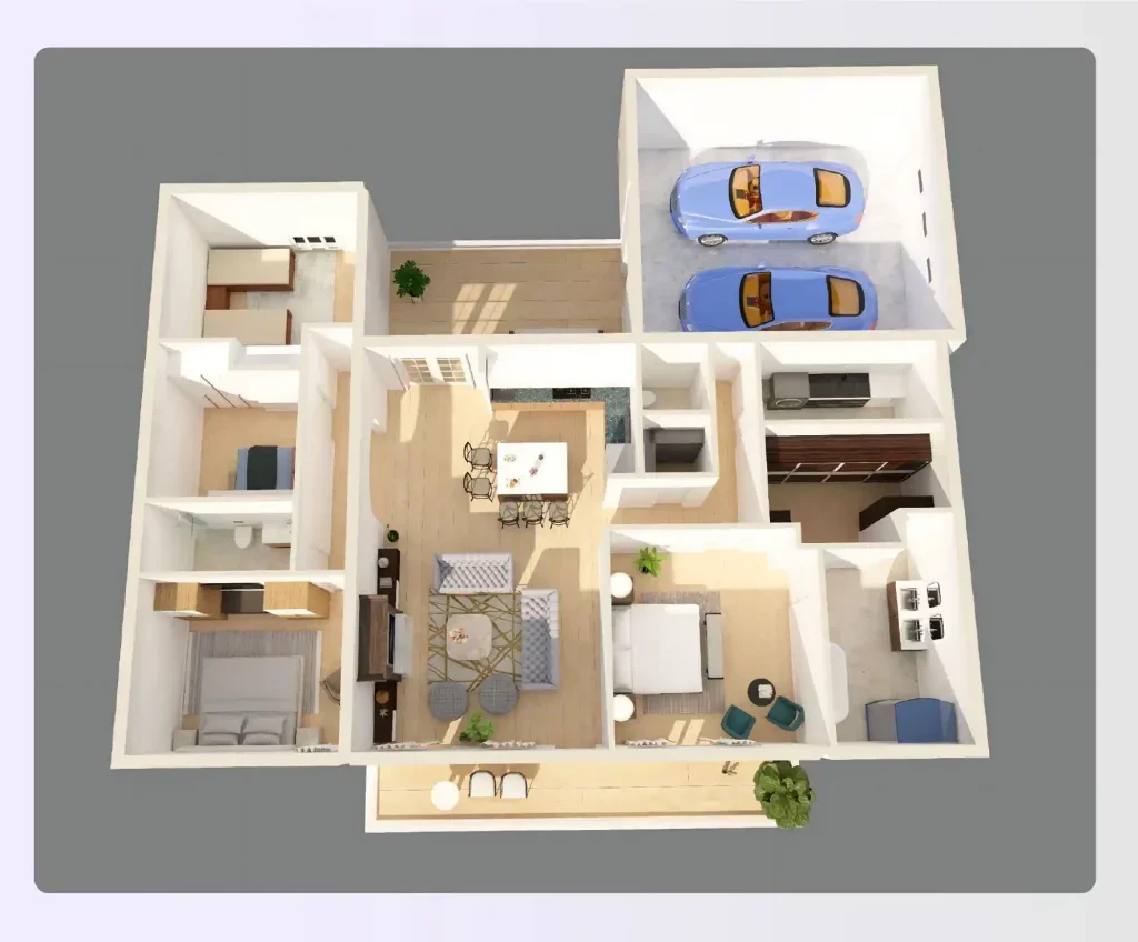 4 Bedrooms/ 1 Bathroom