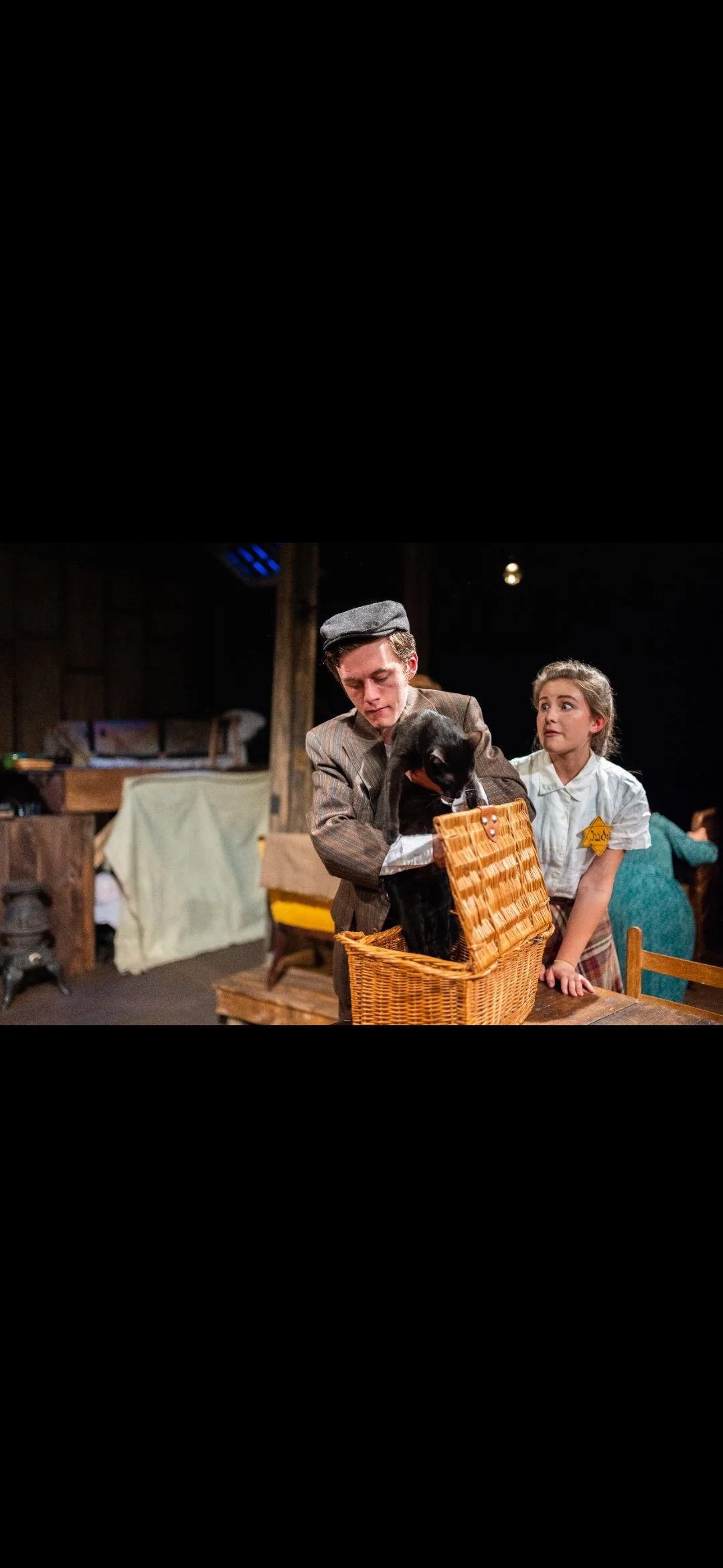 	
Erika McGonigal Johnson plays Anne Frank in the Diary of Anne Frank BJU 2021.
