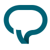 Speech bubble icon