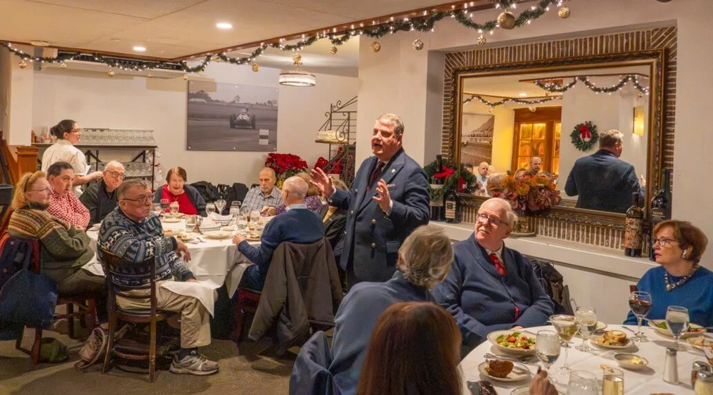 PONY Branch Vice Chairman Pat Dacey discussing events planned for 2026.