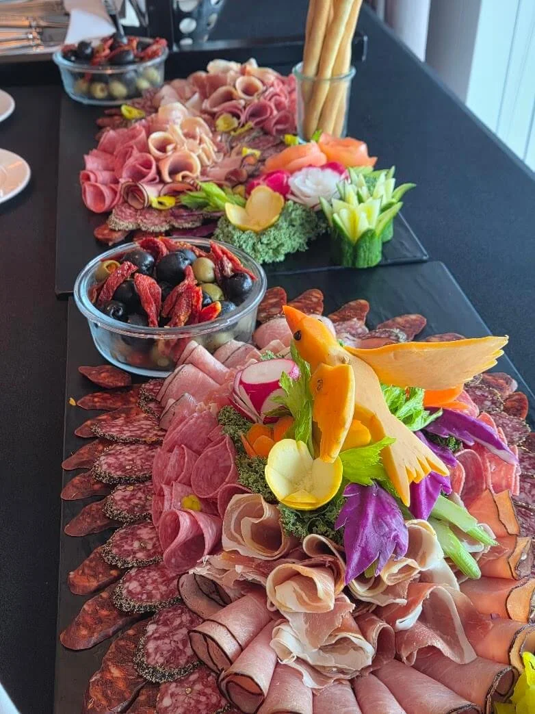 The delicious charcuterie board served at the first private PONY Branch reception.