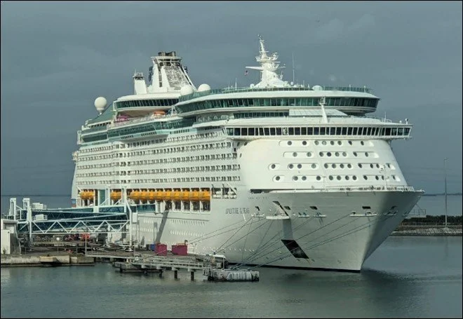 RCCL ADVENTURE OF THE SEAS, Port Canaveral, Florida, December 2024 (Denise Dacey)