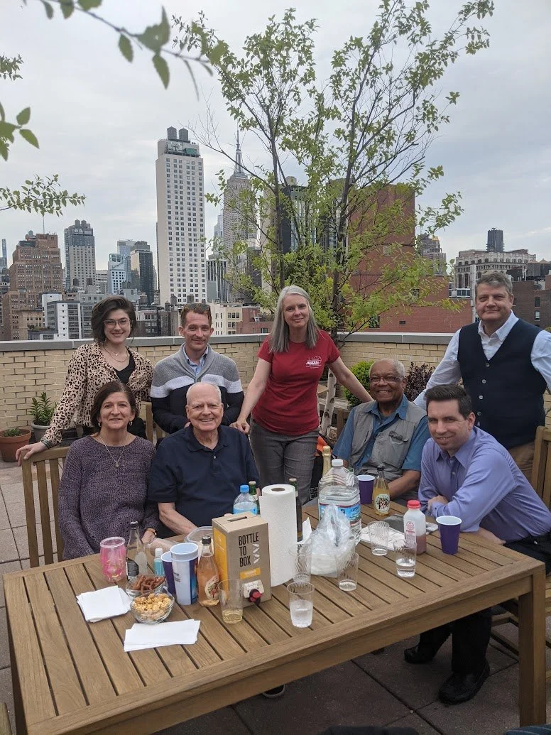2023 Post-TITANIC Exhibit rooftop gathering