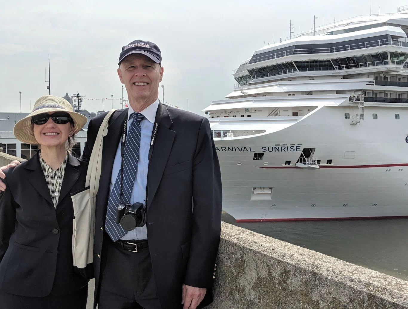 2019 Carnival SUNRISE naming ceremony with Marjorieann Matuszek and David Hume, MCT, Manhattan, NY