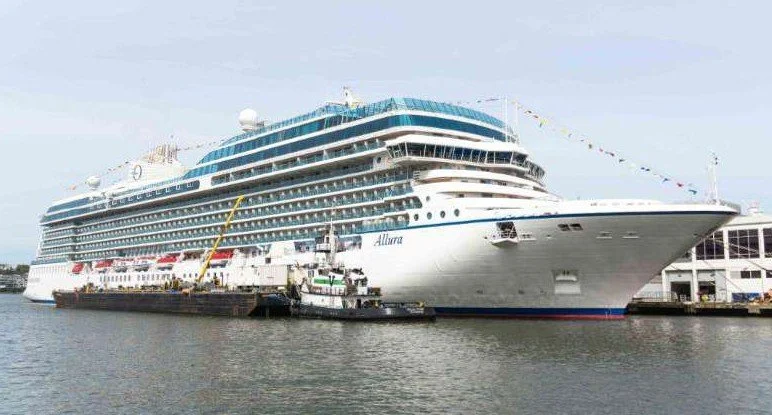 Oceania Cruises ALLURA, Manhattan, NY, September 2025 maiden call (Stuart Gewirtzman)