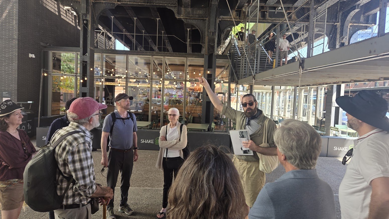 2026 Walking Tour at NYC Pier 57 led by William Roka