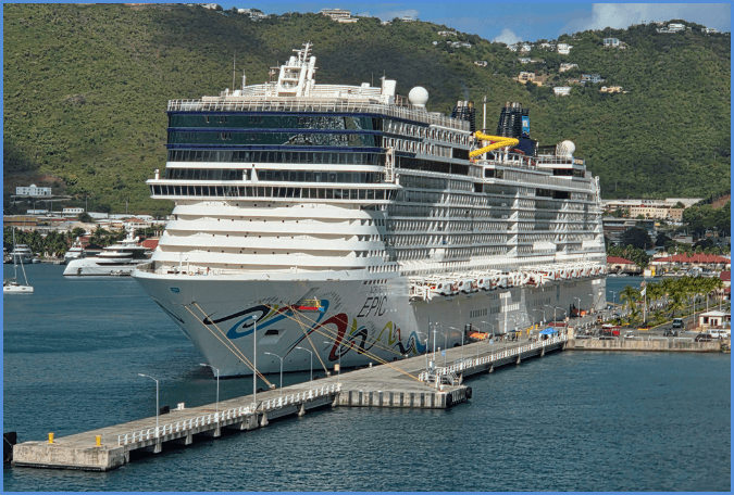NORWEGIAN EPIC, St. Thomas, USVI, January 2026 (Preston Baker)
