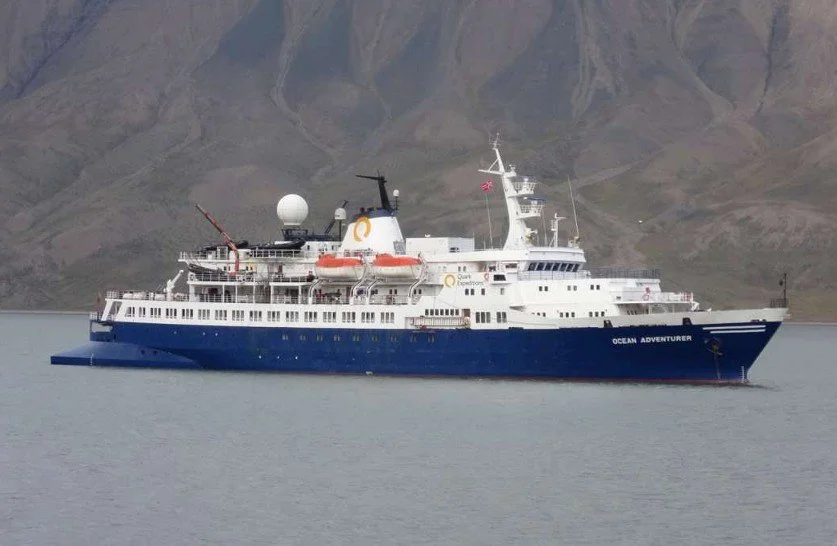 OCEAN ADVENTURER, Longyearbyen, Norway, August 2022 (Pat Dacey)