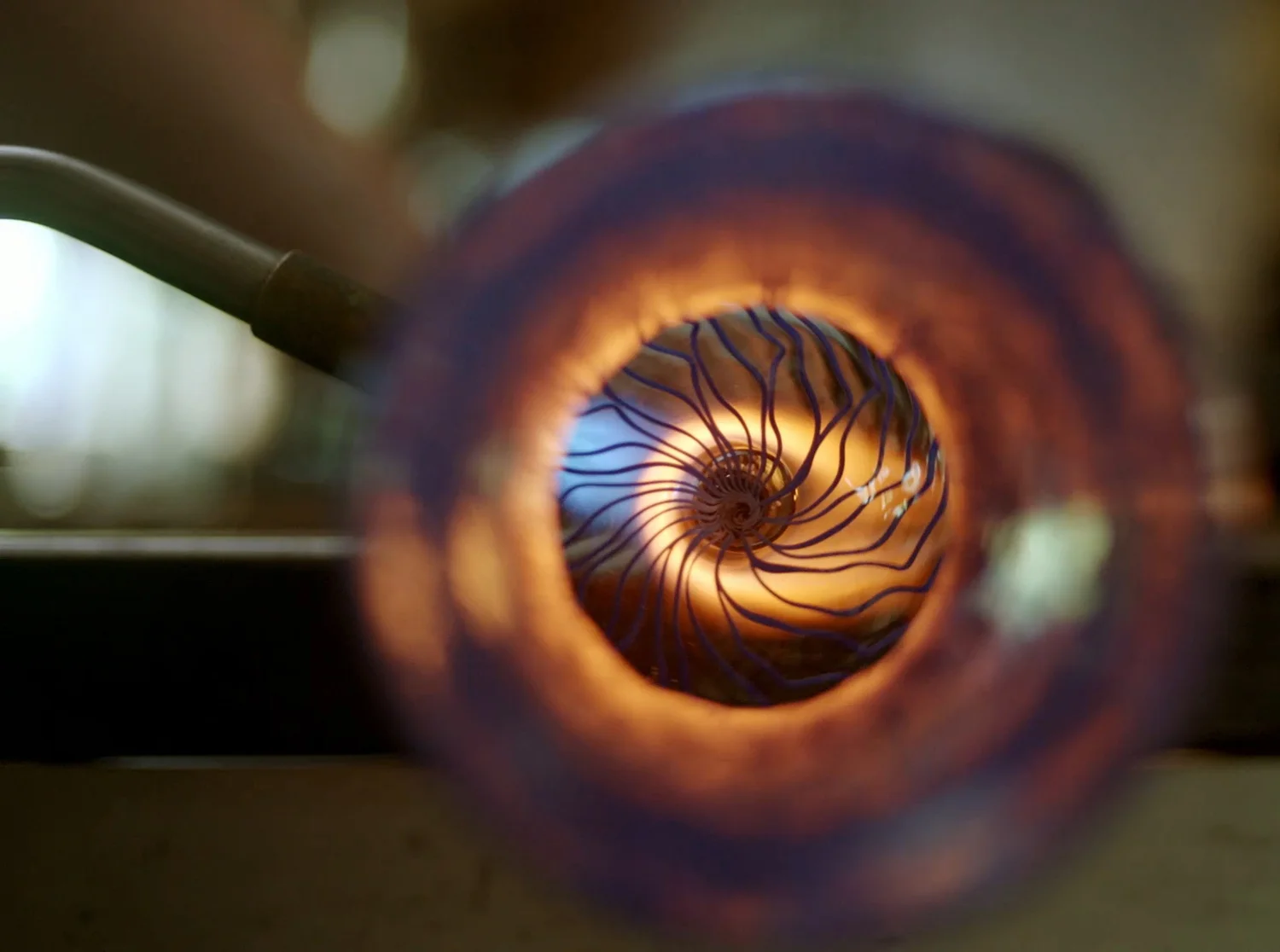 Human: Glass Blower