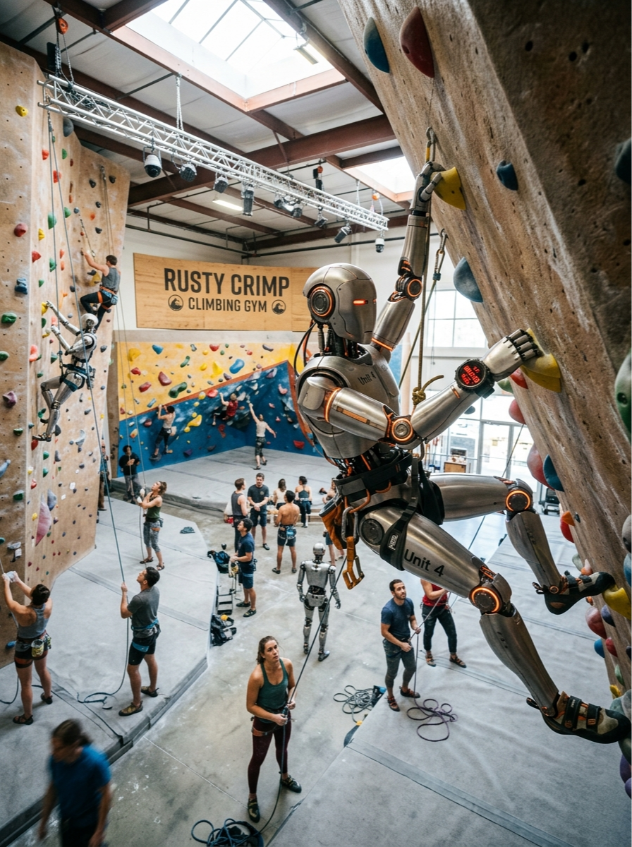 THE VERTICAL EDGE: 4 Ways AI Will Transform Indoor Climbing Businesses —And Why the Clock Is Already Running