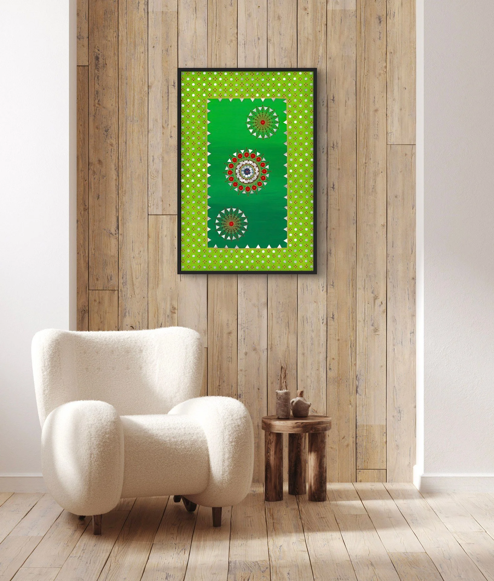 green-gold-vibrant-mandala-dance-painting-in-room-1.jpg