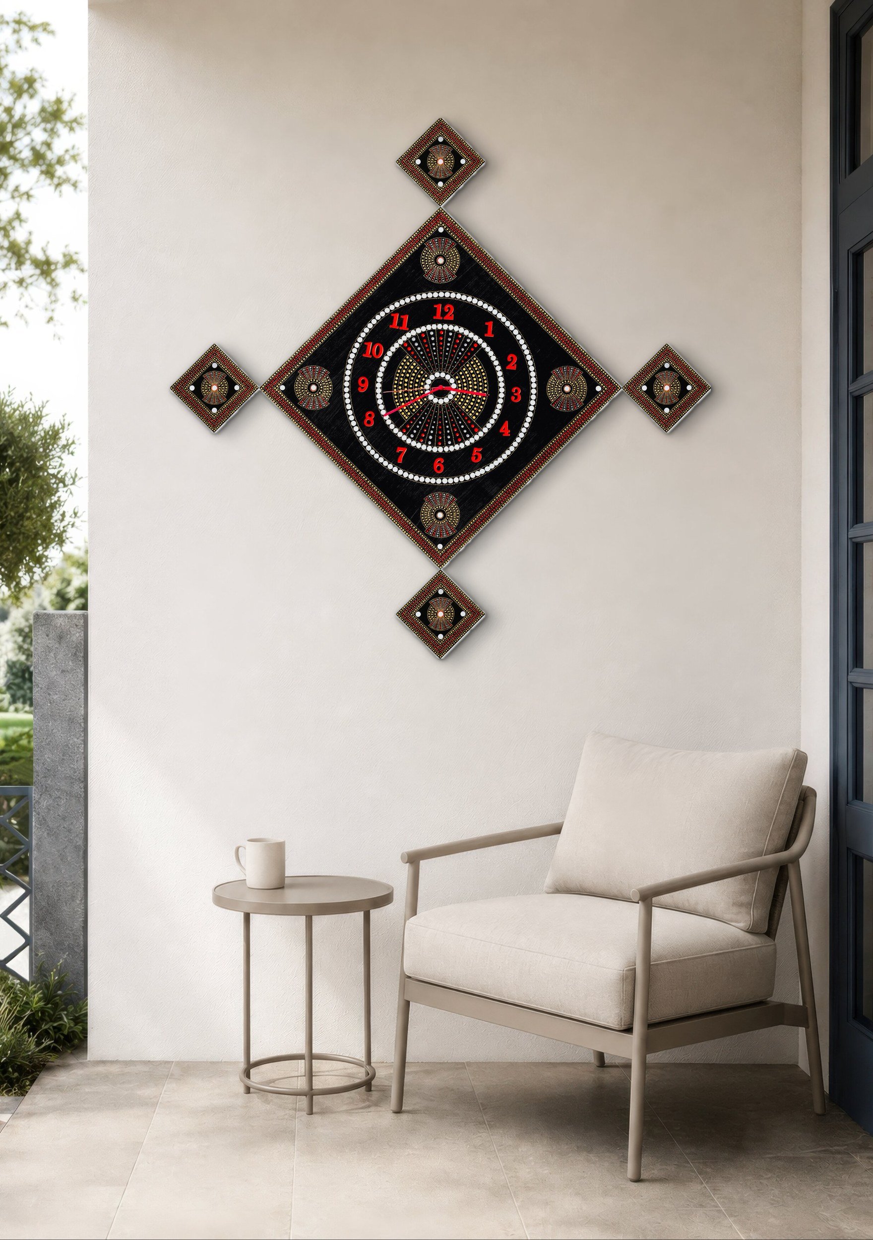 gold-black-mirrored-masterpiece-clock-painting-in-room-1.jpg