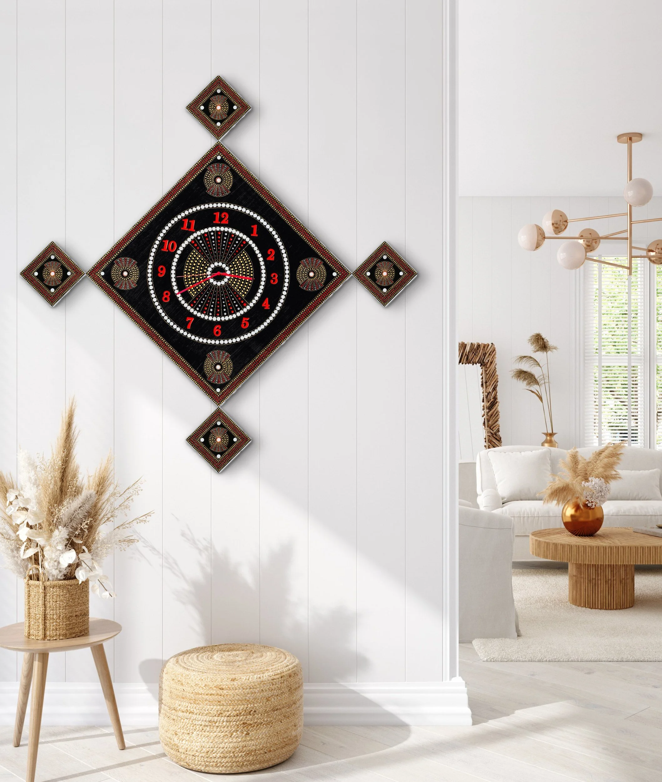 gold-black-mirrored-masterpiece-clock-painting-in-room-2.jpg
