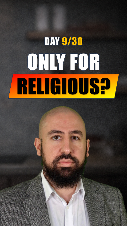 Only for religious?