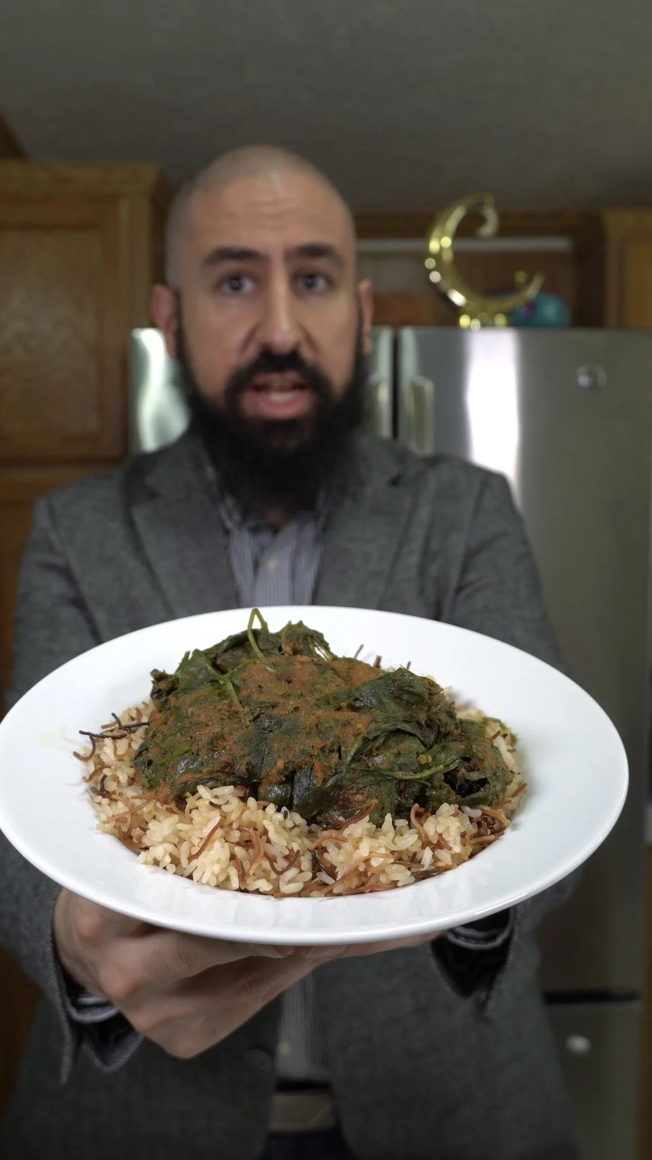Egyptian Spinach in Tomato Sauce