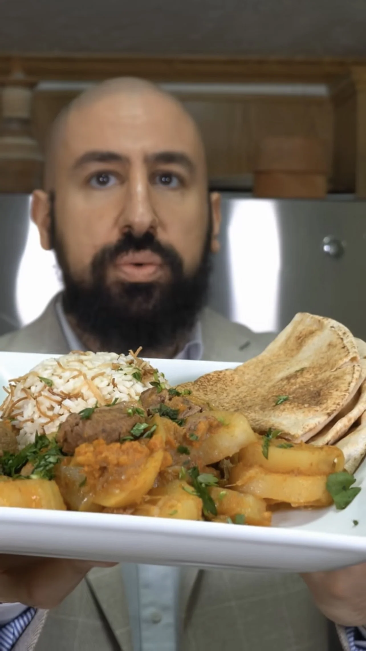 Egyptian Baked Potatoes &amp; Lamb