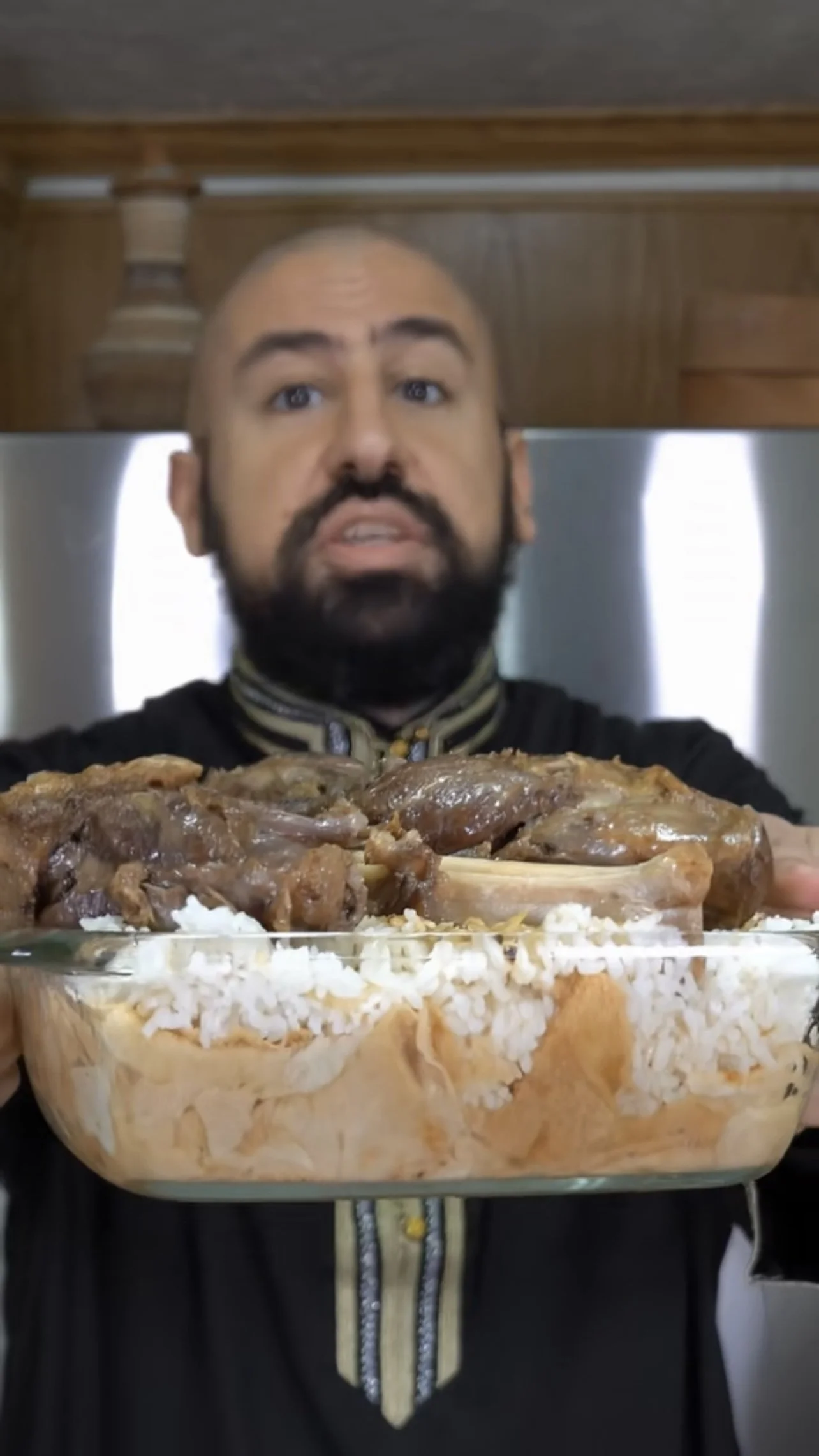 Egyptian Fattah with Lamb Shank