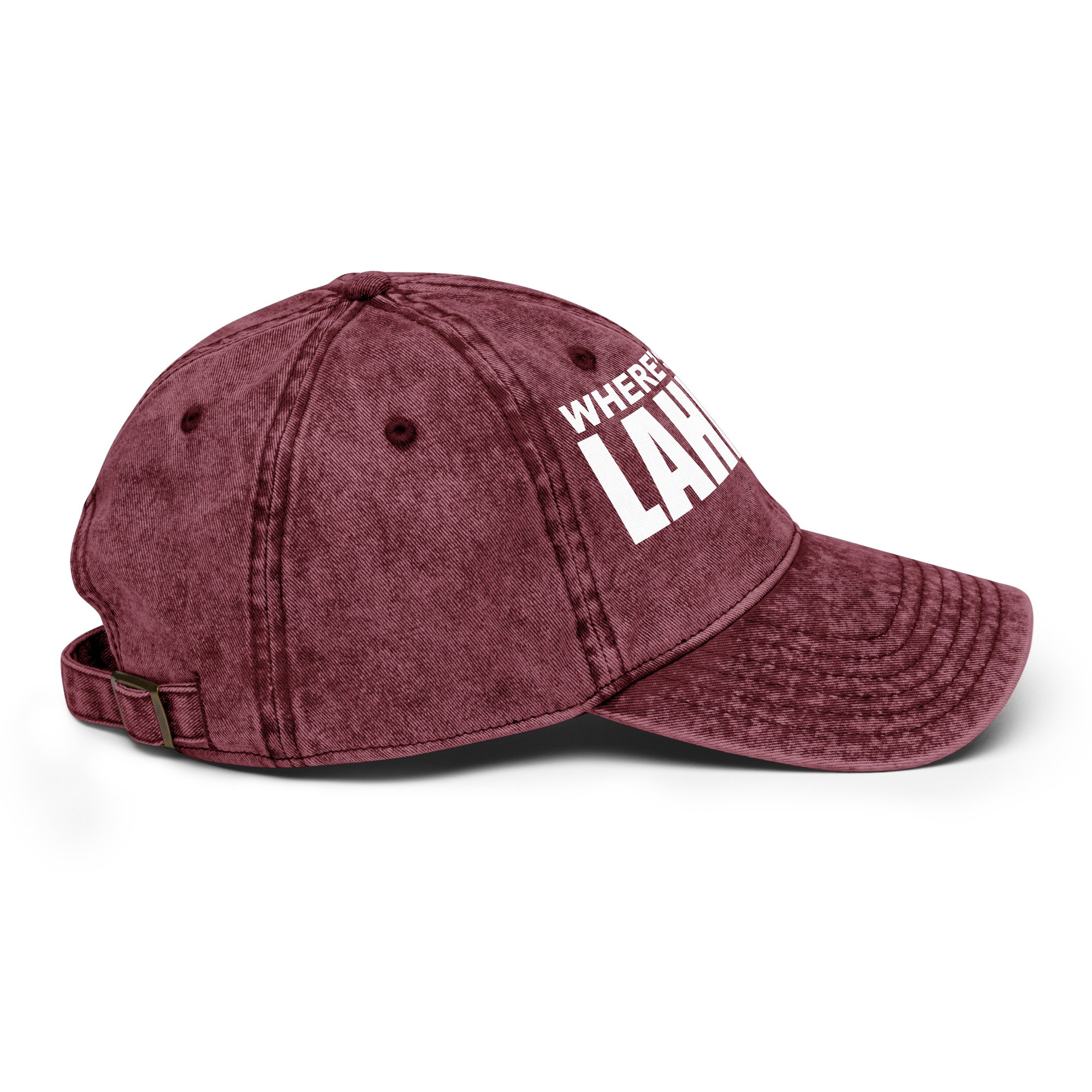 Where's the lahma?™ The Original Vintage Hat