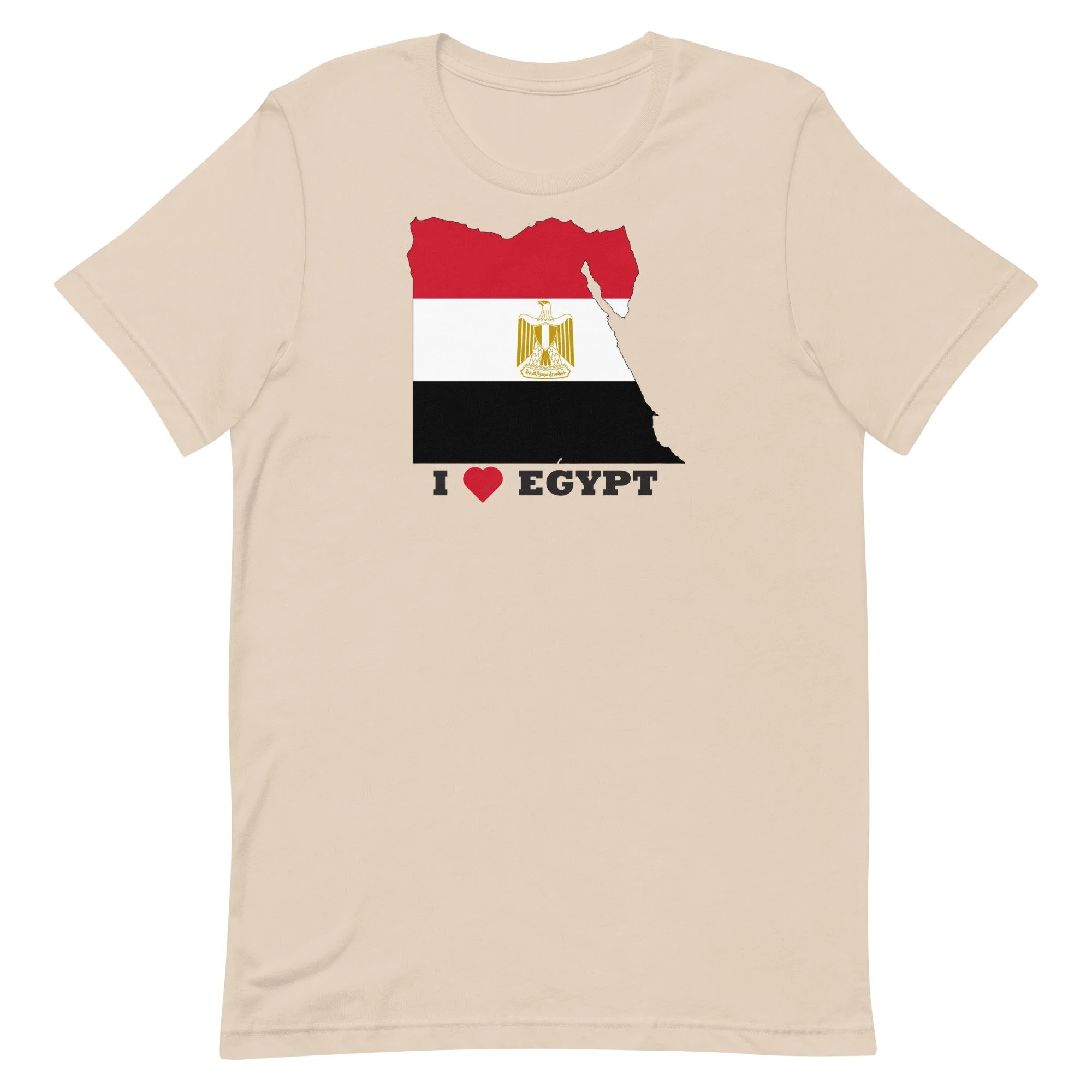 I Love Egypt Country with Flag T-shirt