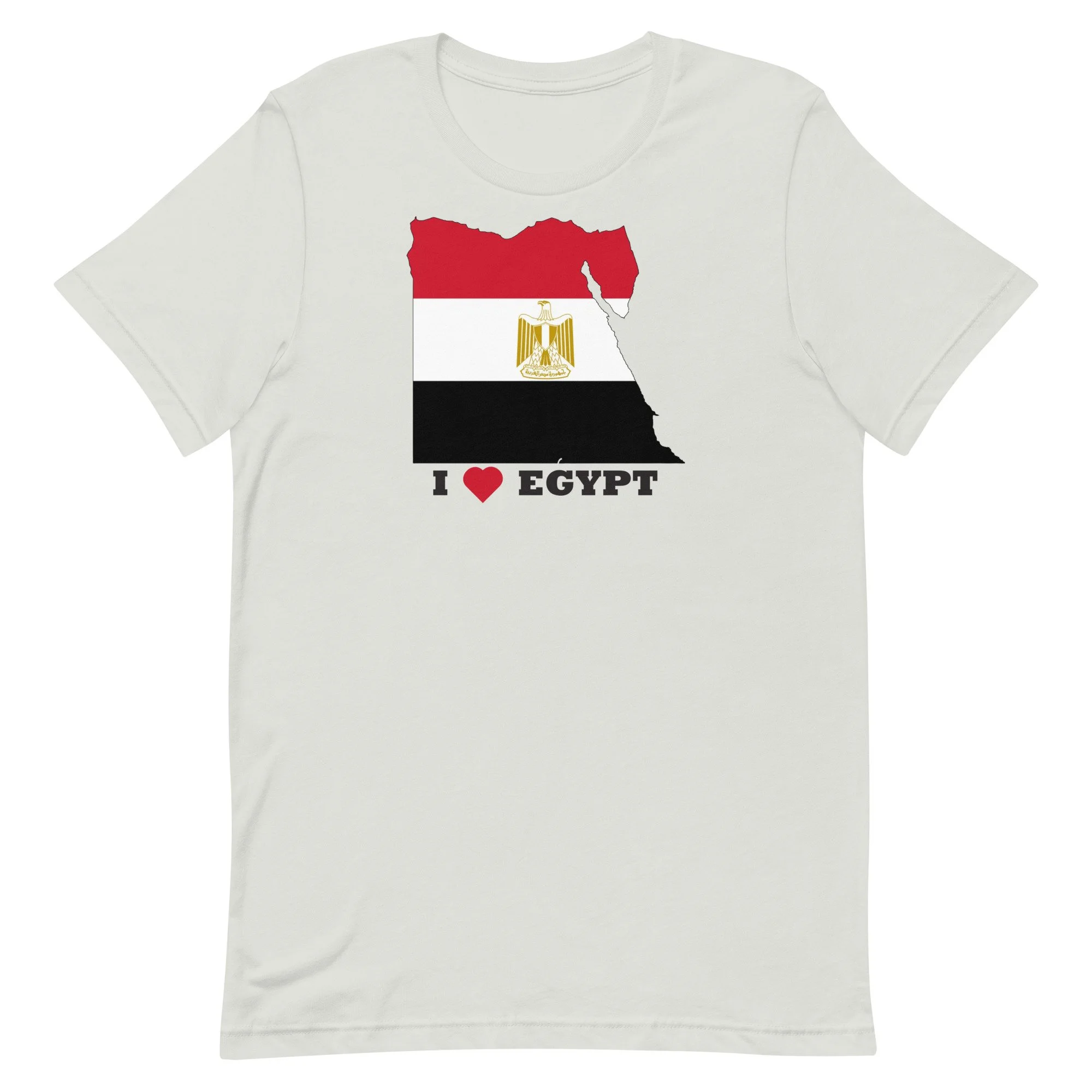 I Love Egypt Country with Flag T-shirt