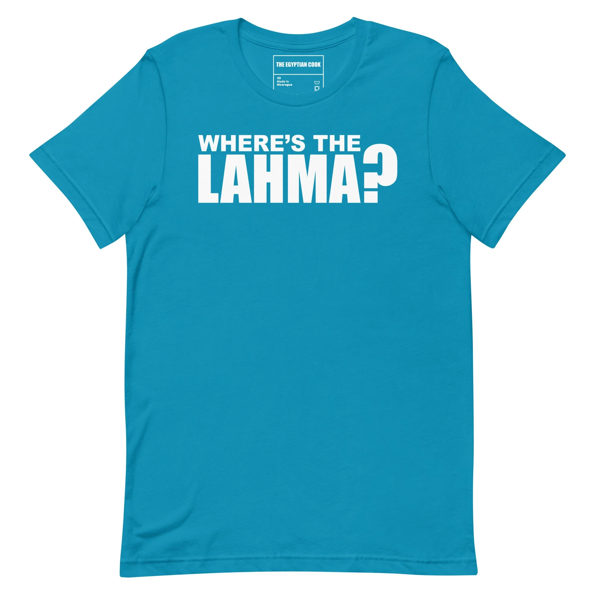 Where's the lahma?™ The Original T-shirt