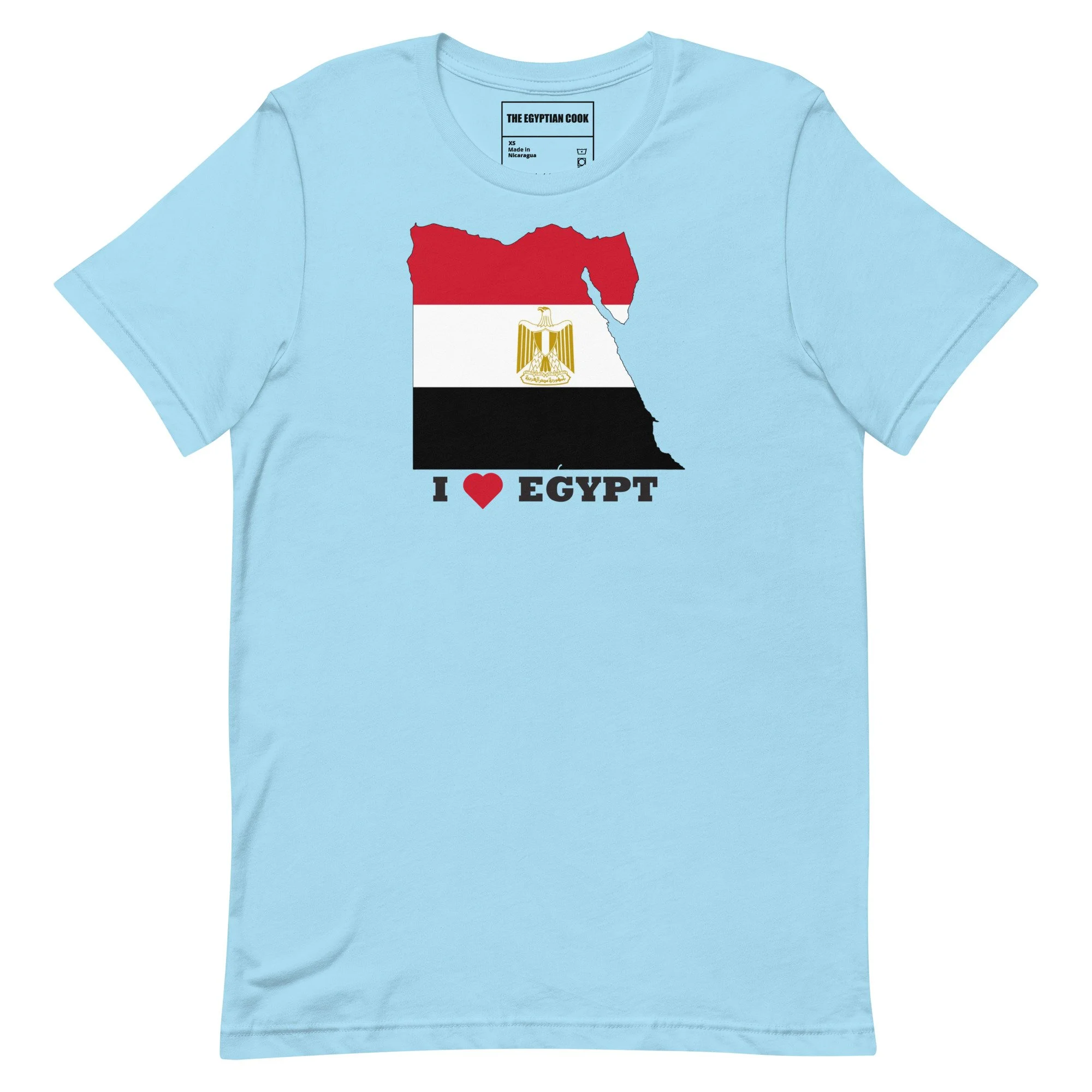 I Love Egypt | Country with Flag T-shirt