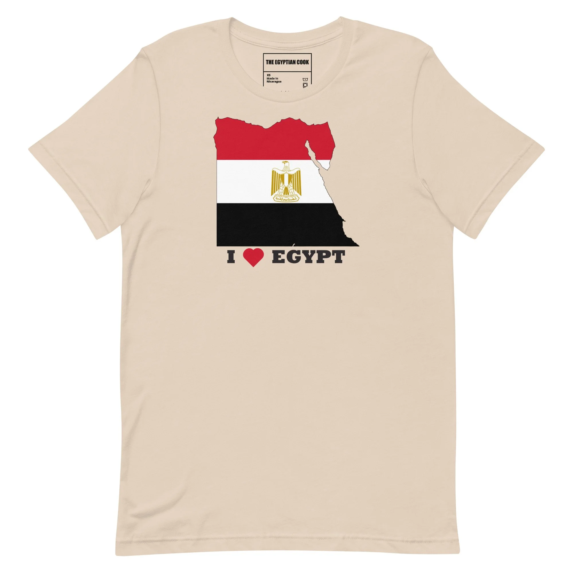 I Love Egypt | Country with Flag T-shirt