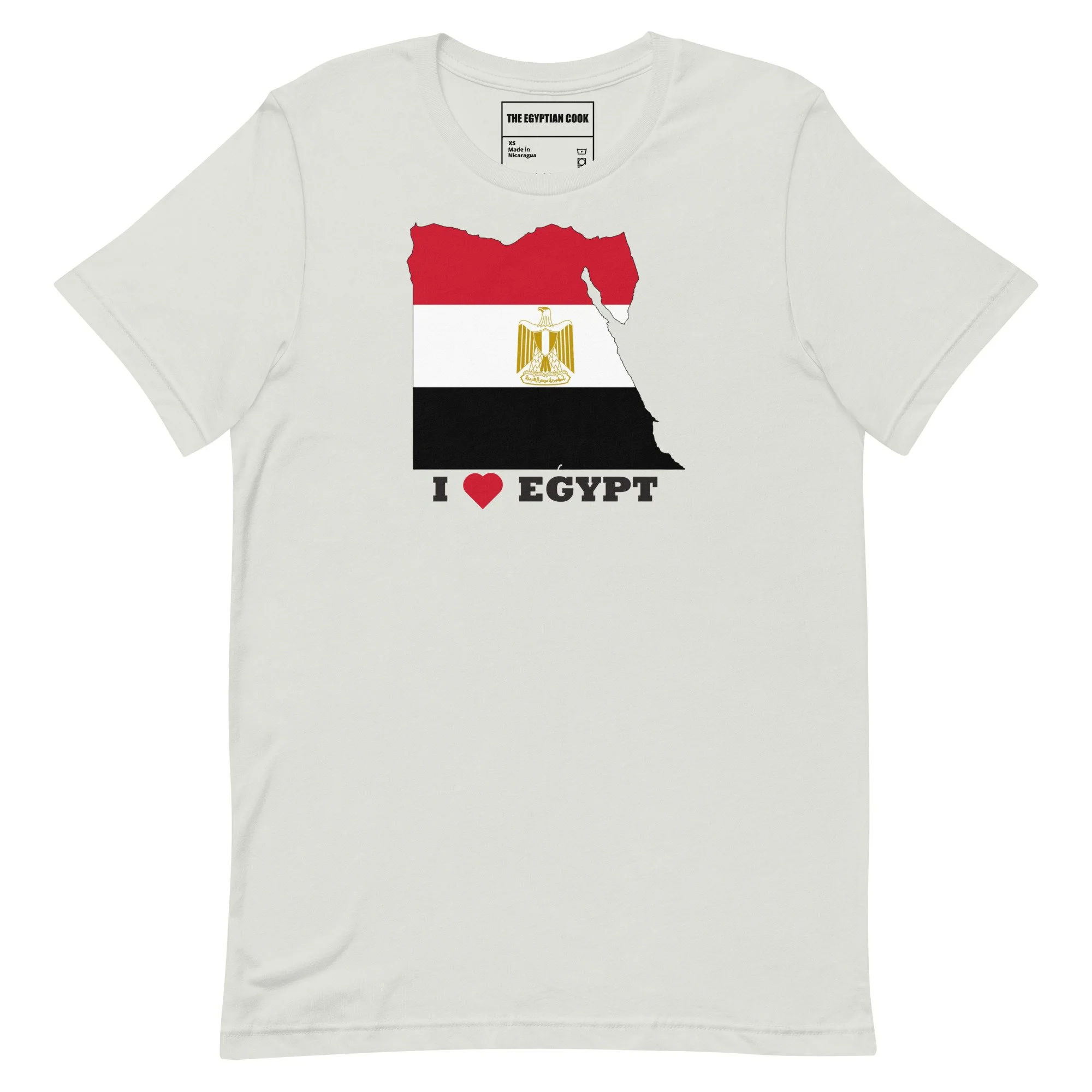 I Love Egypt | Country with Flag T-shirt