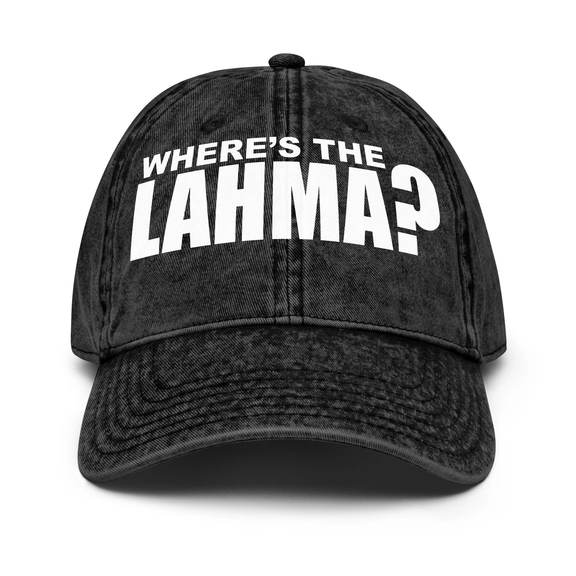 Where’s the lahma?™ The Original Vintage Hat
