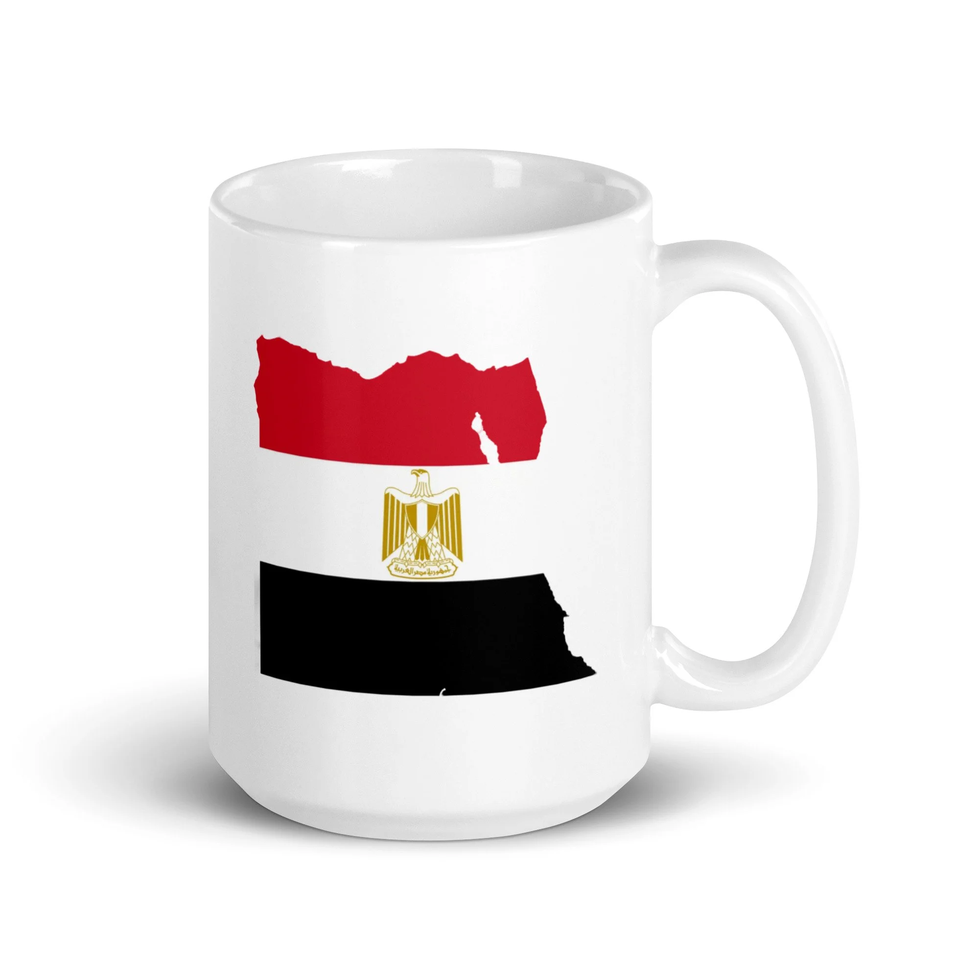 Egypt Country with Flag Coffee Mug