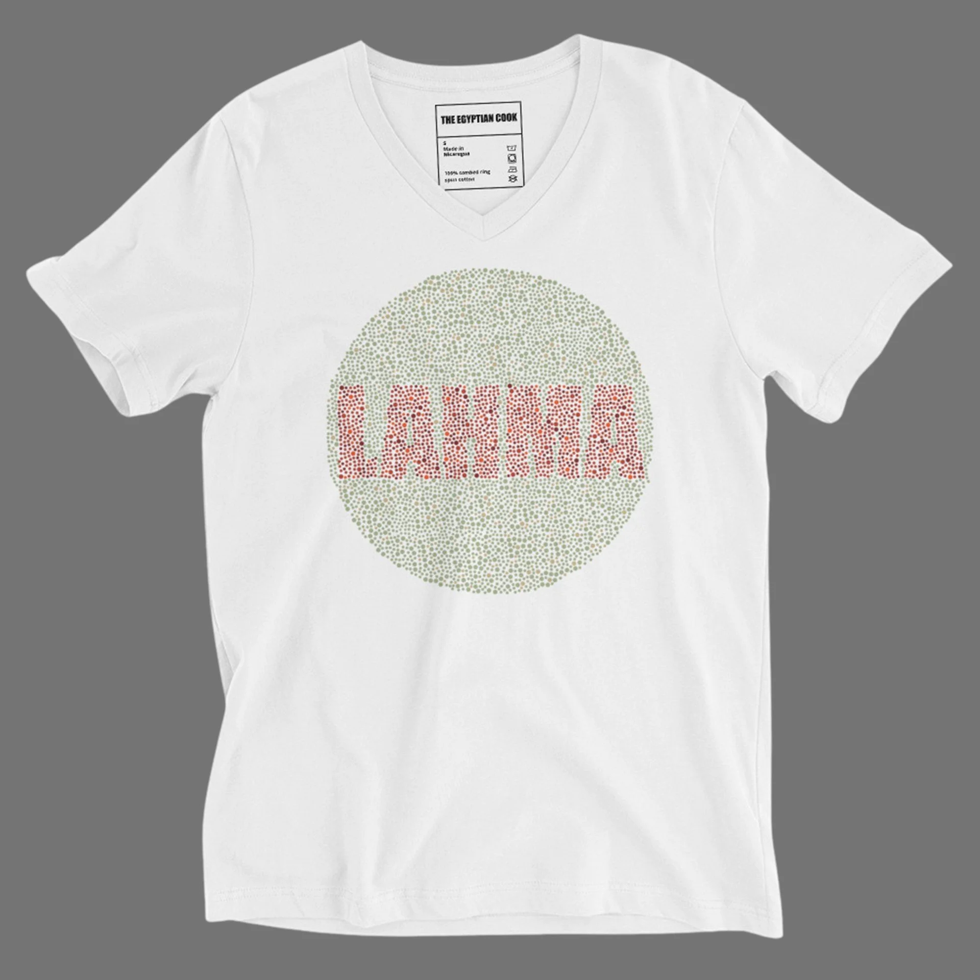 Where's the lahma?™ Ishihara Test V-neck