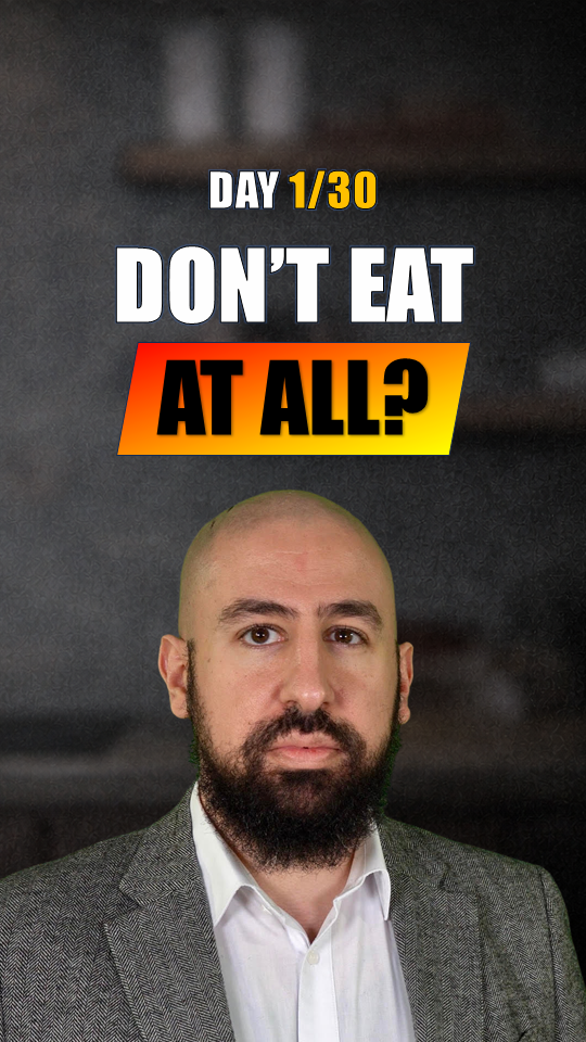 Don't eat at All?