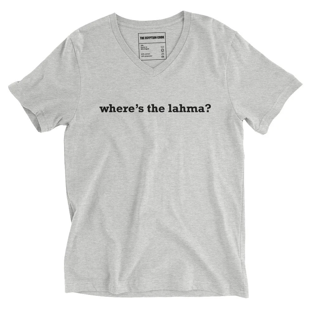 Where's the lahma?™ Classic V-neck