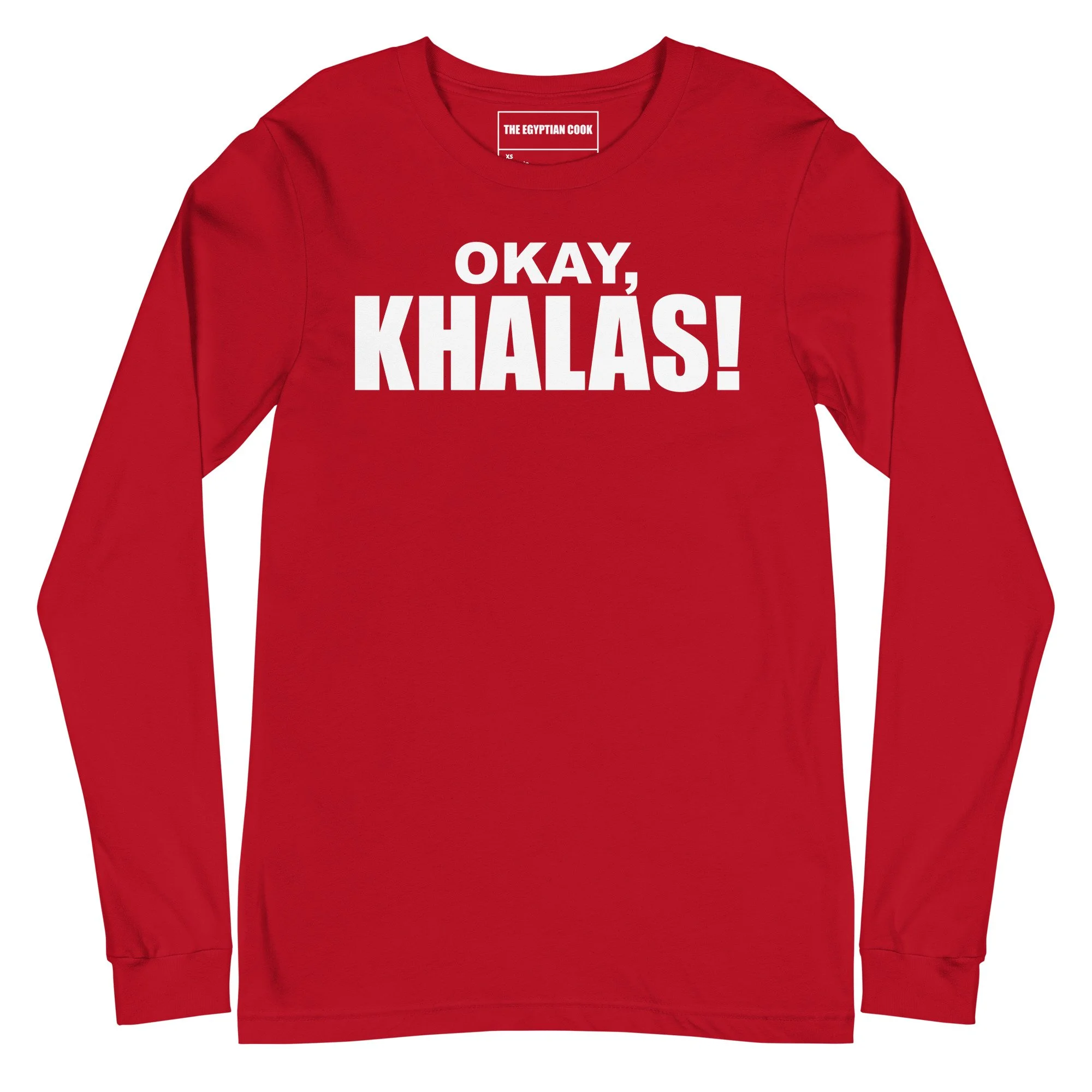 OK!, The Original Long Sleeve Tee, Red.jpg